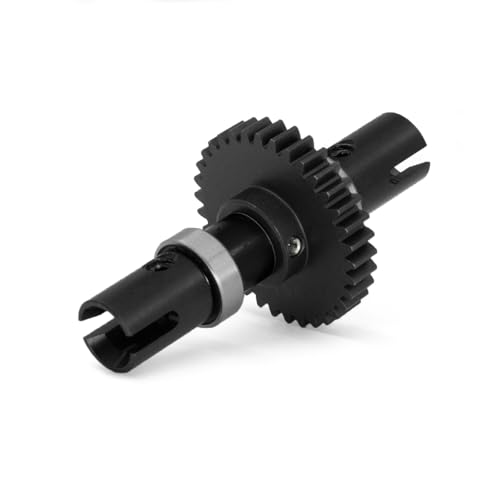 JOYSOG RC Differentialgetriebe Slipper Teil für ARRMA 1/7 6s Infraction Typhon Metall Center Differential zu gerader Welle Montage (34T & Schwarz) von JOYSOG