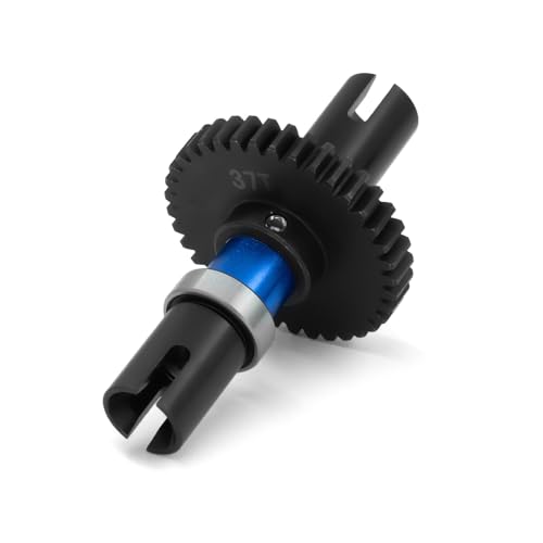 JOYSOG RC Differentialgetriebe Slipper Teil für ARRMA 1/7 6s Infraction Typhon Metall Center Differential zu gerader Welle Montage (37T & Blue) von JOYSOG