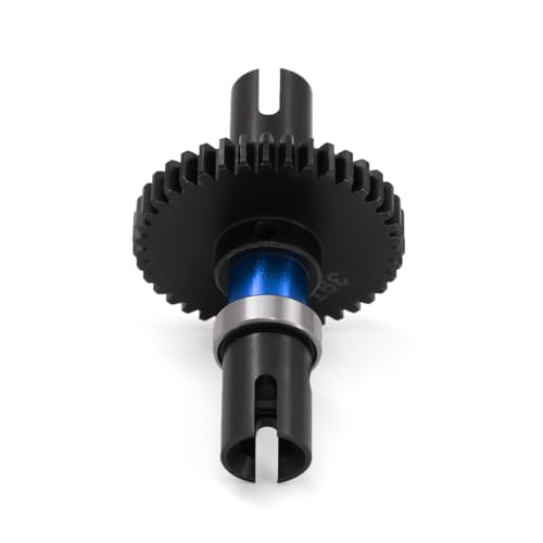 JOYSOG RC Differentialgetriebe Slipper Teil für ARRMA 1/7 6s Infraction Typhon Metall Center Differential zu gerader Welle Montage (39T & Blau) von JOYSOG