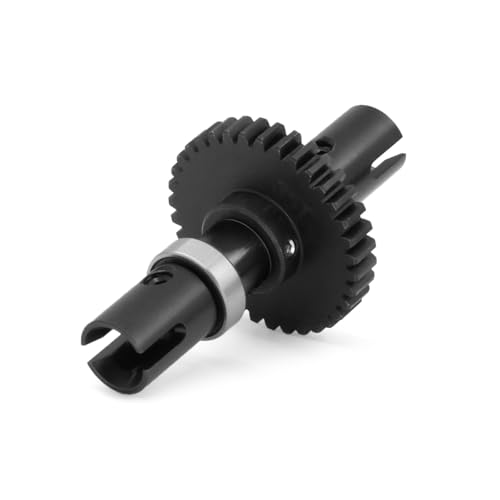 JOYSOG RC Differentialgetriebe Slipper Teil für ARRMA 1/7 6s Infraction Typhon Metall Center Differential zu gerader Welle Montage (41t & Schwarz) von JOYSOG