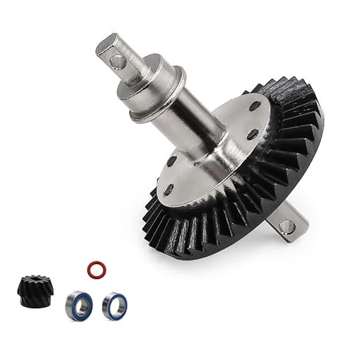 JOYSOG RC Direct Gear for Traxxas 1/10 Slash 4WD Rustler Stampede XO-01 Metal Steel Front / Rear Gearbox Gears Parts (Rear Gears) von JOYSOG