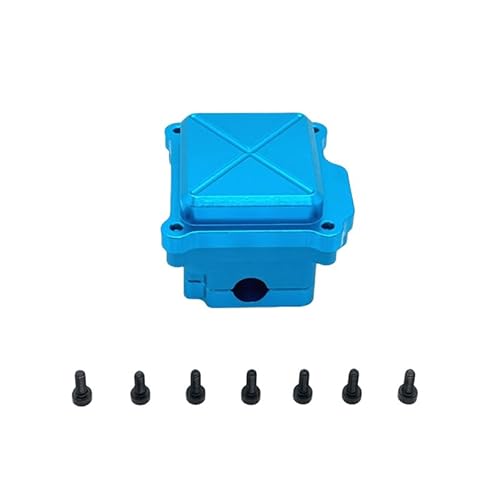 JOYSOG RC ESC Empfängerbox für MJX Go 1/14 14209 14210 Metall Elektronische Geschwindigkeitsregelung Empfänger Schutzkoffer (Blau) von JOYSOG