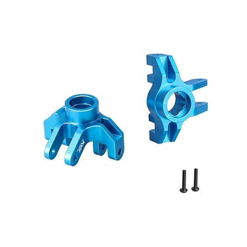JOYSOG RC Lenkbecher Metall Lenkknöchel für LOSI 1/18 Mini LMT RC Modell Reparatur Teile (Blau) von JOYSOG