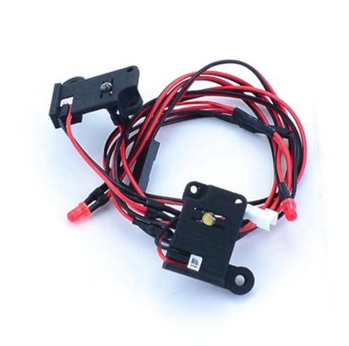 JOYSOG Trx4m k10 Licht-Set, RC Auto Dachlicht/vorne hinten LED-Licht für Traxxas 1/18 Trx4m K10 RC Crawler Auto Upgrade Teile (RC-vordere hintere LED-Leuchten) von JOYSOG