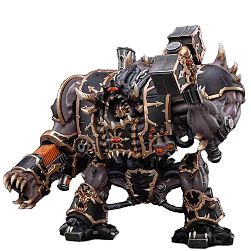 JOYTOY 1/18 Actionfigur Mecha Warhammer 40k Chaos Spece Marines Black Leglan Helbrute Sammelfigur Geschenke Spielzeug für Kinder ab 15 Jahren und Erwachsene von JOYTOY