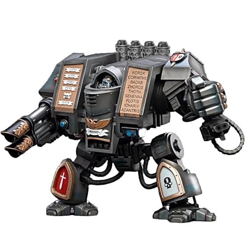 JOYTOY 1/18 Actionfigur Mecha Warhammer 40k Grey Knights Ehrwürdige Dreadnought Sammelfigur Geschenke Spielzeug für Kinder ab 15 Jahren und Erwachsene JOYTOY 1/18 Actionfigur Mecha Warhammer 40k Grey Knights Ehrwürdige Dreadnought Sammelfigur Geschenke Spielzeug für Kinder ab 15 Jahren und Erwachsene von JOYTOY