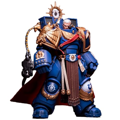 JOYTOY 1/18 Actionfigur Warhammer 40.000, Space Marine 2, Marneus Calgar, Chapter Master mit MKX Gravis Armour und Gauntlets of Ultramar, ab 15 Jahren JOYTOY 1/18 Actionfigur Warhammer 40.000, Space Marine 2, Marneus Calgar, Chapter Master mit MKX Gravis Armour und Gauntlets of Ultramar, ab 15 Jahren von JOYTOY