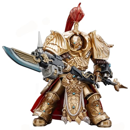 JOYTOY 1/18 Actionfigur Warhammer 40.000 Adeptus Custodes Shield Captain in Allarus Terminator Armour Hydon Seronis 14 cm Sammel-Actionfiguren Kits JOYTOY 1/18 Actionfigur Warhammer 40.000 Adeptus Custodes Shield Captain in Allarus Terminator Armour Hydon Seronis 14 cm Sammel-Actionfiguren Kits von JOYTOY
