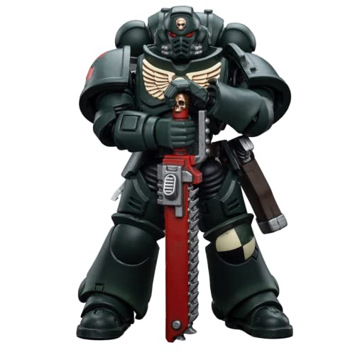 JOYTOY 1/18 Actionfigur Warhammer 40.000 Dark Angels Intercessors Sergeant Caslan Collection Modell (12 cm) von JoyToy