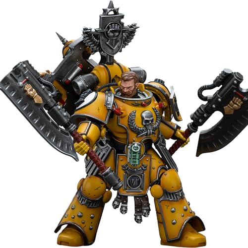 JOYTOY 1/18 Actionfigur Warhammer 40.000 Imperial Fists Fafnir Rann 12,6 cm bewegliche Modell Sammelfigur JOYTOY 1/18 Actionfigur Warhammer 40.000 Imperial Fists Fafnir Rann 12,6 cm bewegliche Modell Sammelfigur von JOYTOY