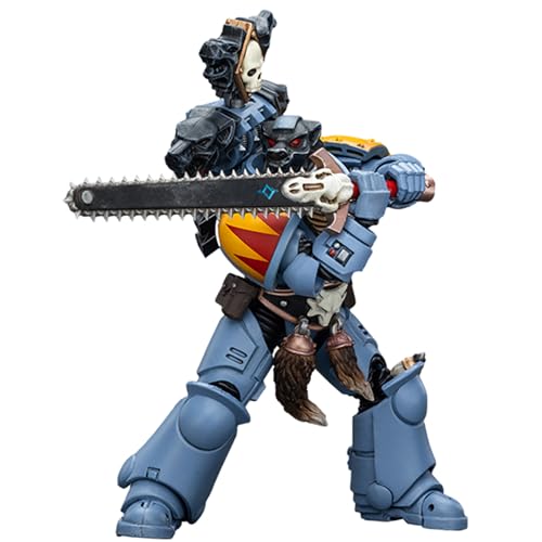 JOYTOY 1/18 Actionfigur Warhammer 40.000 Space Marines Space Wolves Claw Pack Brother Torrvald 11,7 cm Sammel-Actionfiguren Kits JOYTOY 1/18 Actionfigur Warhammer 40.000 Space Marines Space Wolves Claw Pack Brother Torrvald 11,7 cm Sammel-Actionfiguren Kits von JOYTOY