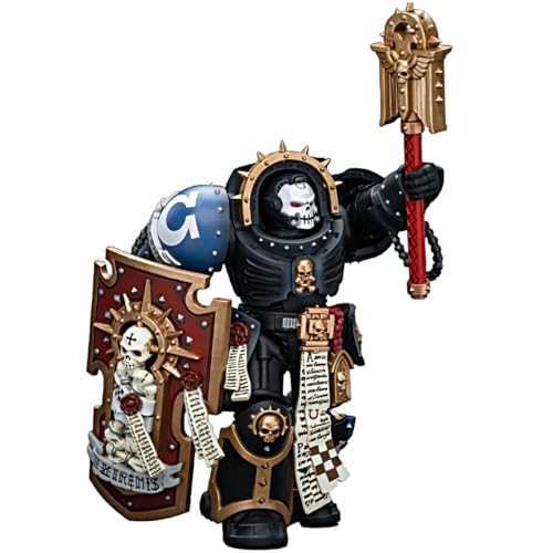 JOYTOY 1/18 Actionfigur Warhammer 40.000 Ultramarines Kaplan in Terminator Rüstung 14,2 cm Vorbestellung bewegliches Modell Sammelfigur von JOYTOY