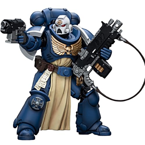 JOYTOY 1/18 Actionfigur Warhammer 40.000 Ultramarines Sternguard Veteran mit Auto Bolt Gewehr 12,1 cm bewegliches Modell Sammelfigur JOYTOY 1/18 Actionfigur Warhammer 40.000 Ultramarines Sternguard Veteran mit Auto Bolt Gewehr 12,1 cm bewegliches Modell Sammelfigur von JOYTOY