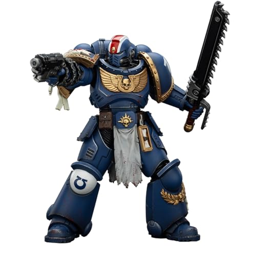 JOYTOY 1/18 Actionfigur Warhammer 40K Spacemarine Ultramarines Lieutenant Titus-Collectors Edition JOYTOY 1/18 Actionfigur Warhammer 40K Spacemarine Ultramarines Lieutenant Titus-Collectors Edition von JOYTOY