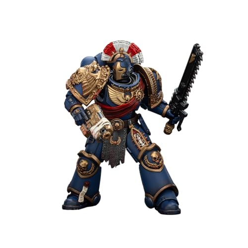 JOYTOY 1/18 Actionfigur Warhammer 40K Spacemarine Ultramarines Relic Secundus Rüstung mit Artificer Bolt Rifle, Kettenschwert und Bolzenpistole JOYTOY 1/18 Actionfigur Warhammer 40K Spacemarine Ultramarines Relic Secundus Rüstung mit Artificer Bolt Rifle, Kettenschwert und Bolzenpistole von JOYTOY