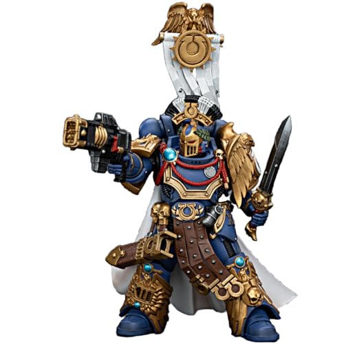 JOYTOY 1/18 Actionfigur Warhammer 40k Ultramarines Legion Praetor mit Powerschwert und Volkite Serpenta 13,6 cm Sammlerstück, Spielzeug für Kinder ab 15 Jahren und Erwachsene JOYTOY 1/18 Actionfigur Warhammer 40k Ultramarines Legion Praetor mit Powerschwert und Volkite Serpenta 13,6 cm Sammlerstück, Spielzeug für Kinder ab 15 Jahren und Erwachsene von JOYTOY