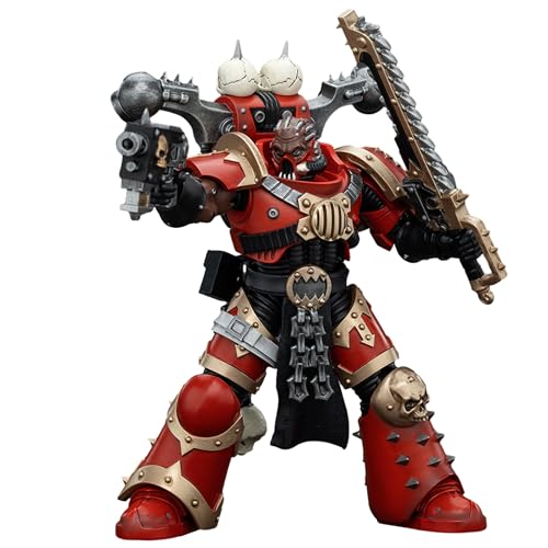 JOYTOY 1/18 Warhammer 40,000 - World Eaters Khorne Berzerker 7-13cm,Sammelfigur,15 Jahre und älter von JOYTOY