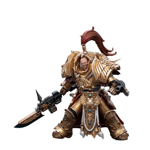 JOYTOY 1/18 Warhammer 40K Adeptus Custodes Shield-Captain In Allarus Terminator Armour Hydon Seronis Actionfigur Anime Collection Modell Geschenk JOYTOY 1/18 Warhammer 40K Adeptus Custodes Shield-Captain In Allarus Terminator Armour Hydon Seronis Actionfigur Anime Collection Modell Geschenk von JOYTOY