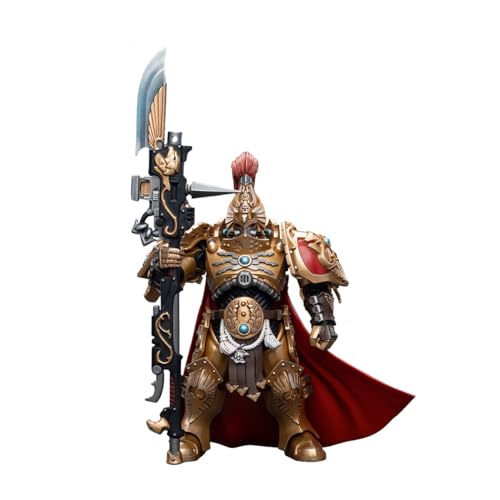 JOYTOY 1/18 Warhammer 40K Adeptus Custodes Shield Captain with Guardian Spear Action Figure Anime Collection Model Gift von JOYTOY