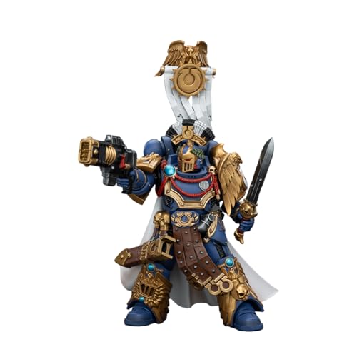 JOYTOY 1/18 Warhammer 40k Ultramarines Legion Praetor with Power Sword and Volkite Serpenta Action-Figur Kollektion Modell Geburtstagsgeschenk von JOYTOY