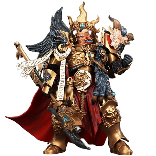 JOYTOY 1/18 Warhammer The Horus Heresy, Legio Custodes Constantin Valdor, Captain General of the Legio Custodes, 19 cm Sammelfigur,15 Jahre und älter von JOYTOY