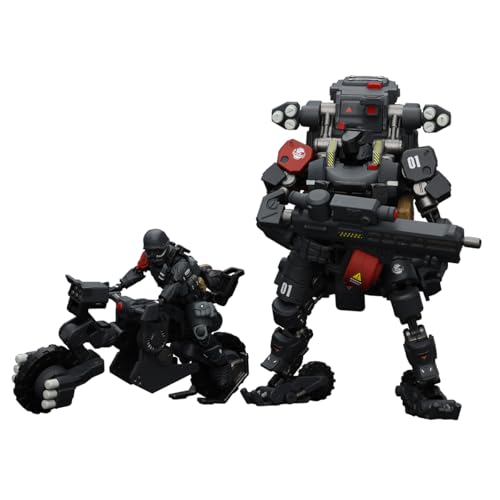 JOYTOY Battle for The Stars 1/25 Action Figure Fear XS-01 Night Raid Type and Pilot-2PCS Collection Model Geburtstagsgeschenke von JOYTOY
