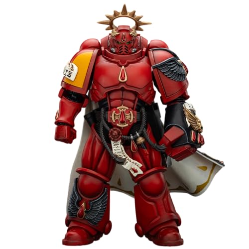 JOYTOY Blood Angels Captain Warhammer 40K 1/18 Actionfiguren Blood Angels Captain mit Inferno-Pistole und Power Faust Sammlermodell 12,4 cm Geburtstagsgeschenke Vorbestellung im September von JOYTOY