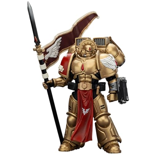 JOYTOY Blood Angels Sanguinary Guard 3 Warhammer 40K 1/18 Actionfiguren Blood Angels Sanguinary Guard 3 mit Angelus Boltgun und Encarmine Spear Sammlermodell 12,1 cm Geschenke Vorbestellung im von JOYTOY