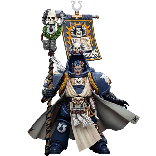 JOYTOY JT6885 40K 1/18 Action Figur Spielzeug, Ultramarines Chief Librarian Tigurius, 4-Zoll Geschenk für Action Figure Enthusiasten und Sammler (MSS-6885) von JOYTOY