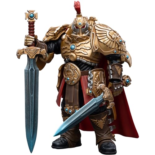 JOYTOY JT8124 40K 1/18 Action Figur Spielzeug, Adeptus Custodes Blade Champion, 4-Zoll Geschenk für Action Figure Enthusiasten und Sammler (MSS-8124) von JOYTOY