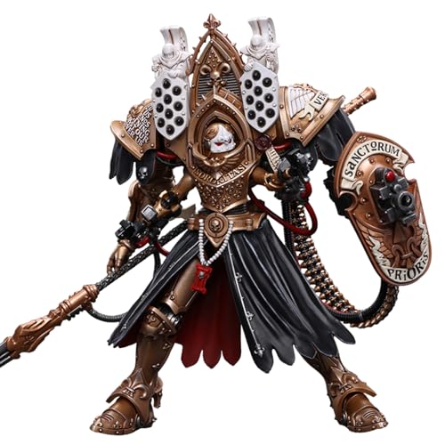 JOYTOY JT8872 40K 1/18 Action Figur Spielzeug, Adepta Sororitas Abbess Sanctorum Morvenn Vahl, 4-Zoll Geschenk für Action Figure Enthusiasten und Sammler (MSS-8872) von JOYTOY