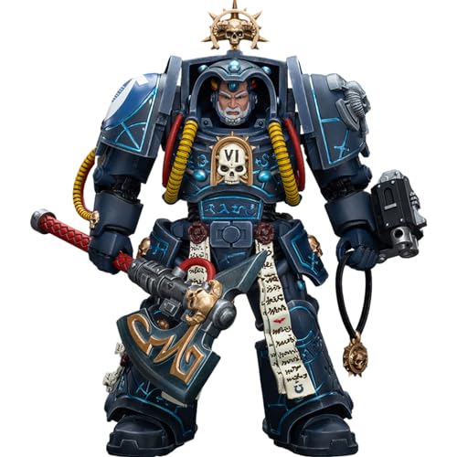 JOYTOY JT9794 Warhammer 40K The Ultramarines, Ultramarines Librarian in Terminator Armour 1/18 Action Figuren Modell JOYTOY JT9794 Warhammer 40K The Ultramarines, Ultramarines Librarian in Terminator Armour 1/18 Action Figuren Modell von JOYTOY