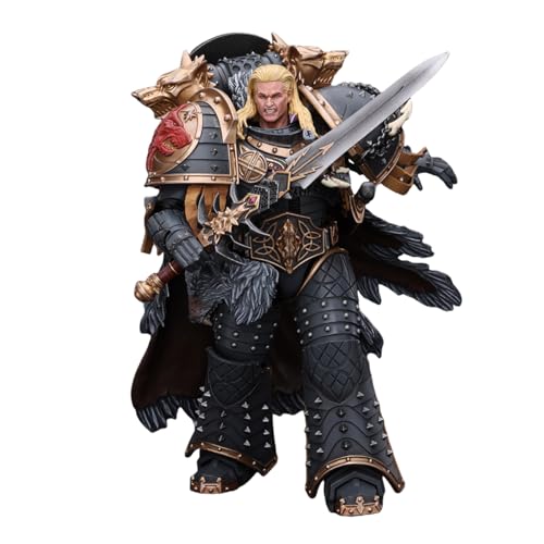 JOYTOY Leman Russ Warhammer 40K 1/18 Actionfiguren, Weltraumwölfe, Leman Russ Primarch of The VIth Legion, 17,8 cm, Sammlerstück, Modell, Geburtstagsgeschenke von JOYTOY