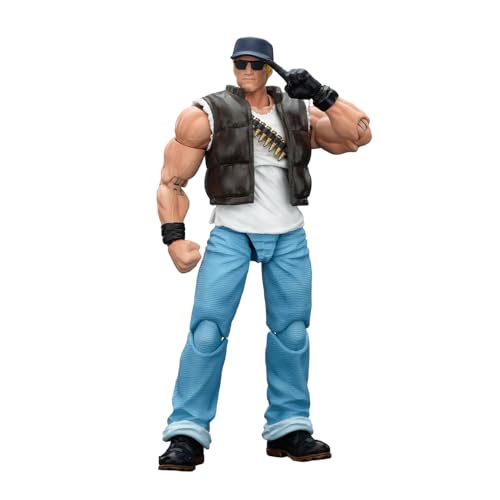 JOYTOY SNK 1/18 Action Figure KOF'98UM Ikari Warriors Team Clark Still Collection Model Geburtstagsgeschenke Pre-Order von JOYTOY