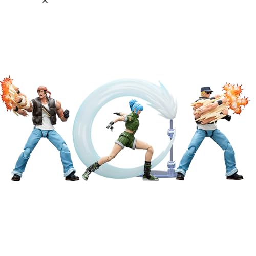 JOYTOY SNK 1/18 Actionfigur KOF'98UM Ikari Warriors Team, Set mit 3 Figuren, Sammlerstück, Spielzeug für Kinder ab 15 Jahren und Erwachsene, Vorbestellung von JOYTOY