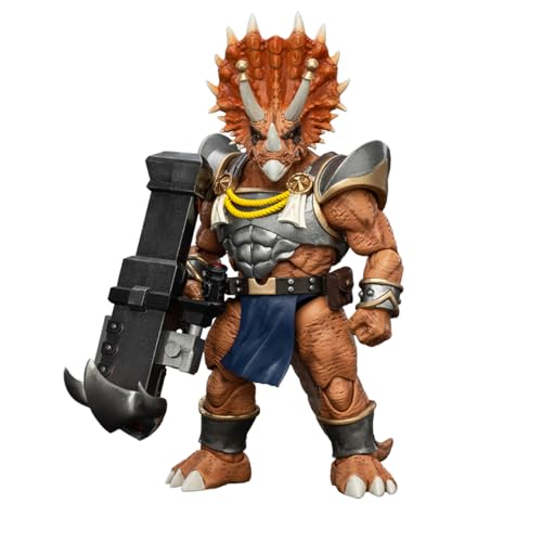 JOYTOY TMNT-Captain Zorax Actionfiguren im Maßstab 1:18, 13,2 cm, bewegliche Gelenke und abnehmbare Waffen, tolles Geschenk für Anime-Filmfans und Sammler JOYTOY TMNT-Captain Zorax Actionfiguren im Maßstab 1:18, 13,2 cm, bewegliche Gelenke und abnehmbare Waffen, tolles Geschenk für Anime-Filmfans und Sammler von JOYTOY