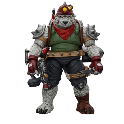 JOYTOY TMNT-Dirtbag Actionfiguren im Maßstab 1:18, 12 cm, bewegliche Gelenke und abnehmbare Waffen, tolles Geschenk für Anime-Filmfans und Sammler von JOYTOY