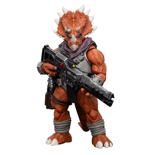 JOYTOY TMNT-Triceraton Infantryman Actionfiguren im Maßstab 1:18, 13,2 cm, bewegliche Gelenke und abnehmbare Waffen, tolles Geschenk für Anime-Filmfans und Sammler JOYTOY TMNT-Triceraton Infantryman Actionfiguren im Maßstab 1:18, 13,2 cm, bewegliche Gelenke und abnehmbare Waffen, tolles Geschenk für Anime-Filmfans und Sammler von JOYTOY