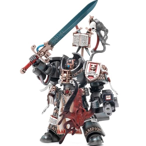 JOYTOY WH 40K 1/18 Action Figur Grey Knights Terminator Incanus Neodan, 1:18 Scale Collectible Action Figure 4-inch Geschenk für Action Figure Enthusiasten und Sammler von JOYTOY