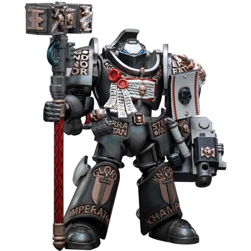 JOYTOY WH 40K Grey Knights Terminator Caddon Vibova 1/18 Scale Action Figur,4-Zoll Action Figure von JOYTOY