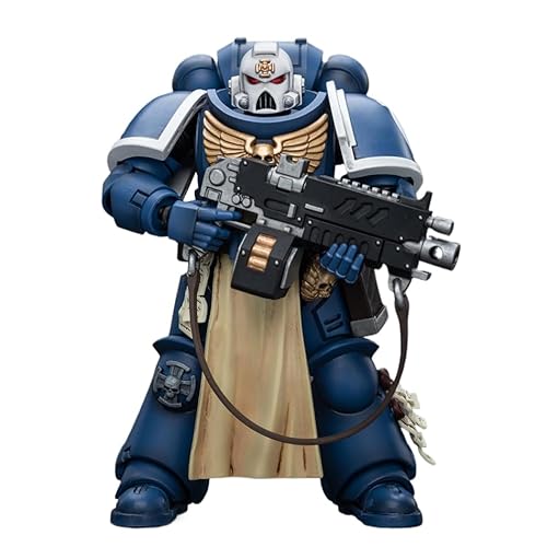 JOYTOY Warhammer 40,000 1/18 Action Figur Ultramarines Sternguard Veteran with Auto Bolt Rifle Collection Model Geburtstagsgeschenke von JOYTOY