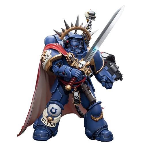 JOYTOY Warhammer 40,000 1/18 Action Figure Ultramarines Captain in Gravis Armour Collection Model Geburtstagsgeschenke von JOYTOY