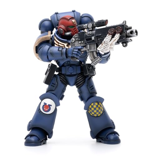 JOYTOY Warhammer 40,000 1/18 Action Figure Ultramarines Heroes of The Chapter Brother Veteran Sergeant Castor Collection Model Geburtstagsgeschenke JT2474 von JOYTOY