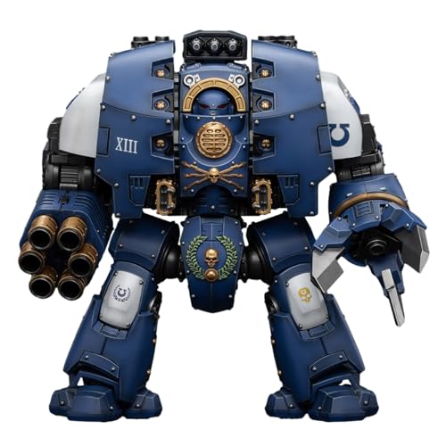 JOYTOY Warhammer 40,000 1/18 Action Figure Ultramarines Leviathan Dreadnought with Cyclonic Melta Lance and Siege Claws Collection Model Geburtstagsgeschenke JT8643 JOYTOY Warhammer 40,000 1/18 Action Figure Ultramarines Leviathan Dreadnought with Cyclonic Melta Lance and Siege Claws Collection Model Geburtstagsgeschenke JT8643 von JOYTOY
