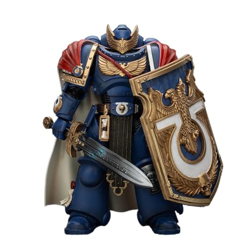 JOYTOY Warhammer 40,000 1/18 Action Figure Ultramarines Victrix Honour Guard with Storm Shield and Power Sword Collection Model Geburtstagsgeschenke von JOYTOY