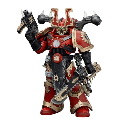 JOYTOY Warhammer 40,000 1/18 Action Figure World Eaters Khorne Berzerker 1 Collection Model Geburtstagsgeschenke von JOYTOY