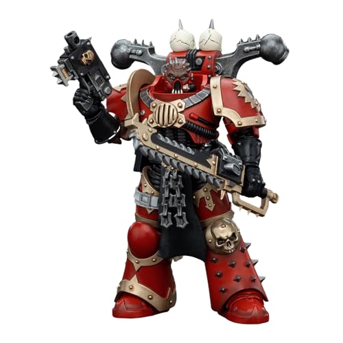 JOYTOY Warhammer 40,000 1/18 Action Figure World Eaters Khorne Berzerker 7 Collection Model Geburtstagsgeschenke von JOYTOY