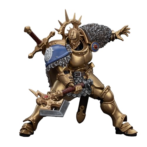 JOYTOY Warhammer 40,000 Age of Sigmar 1/18 Action Figure Stormcast Eternals The Blacktalons Hendrick, The Silver Wolf Collection Model Geburtstagsgeschenke JT00904 von JOYTOY