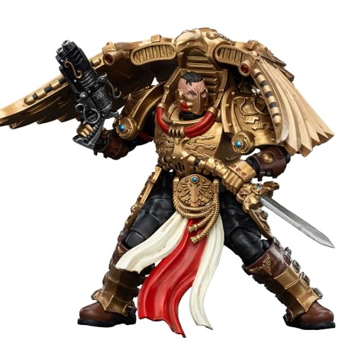 JOYTOY Warhammer 40,000 The Horus Heresy 1/18 Action Figure Legio Custodes Custodian Venatari Squad Venatari with Kenetic Destroyer 1 Collection Model Geburtstagsgeschenke JT00775 von JOYTOY