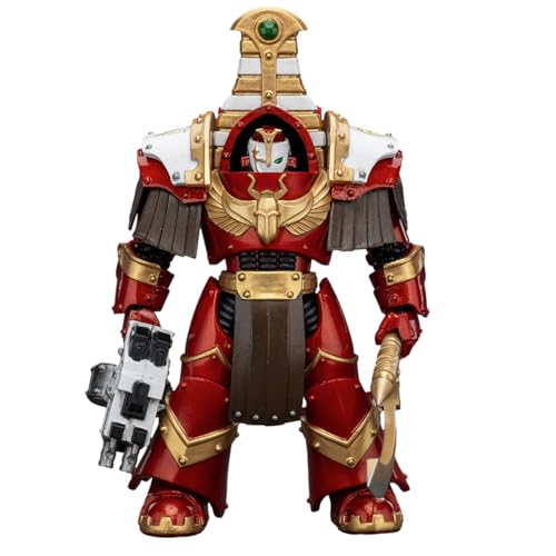 JOYTOY Warhammer 40,000 The Horus Heresy 1/18 Action Figure Thousand Sons Sekhmet Terminator Cabal Sekhmet with Combi-Bolter and Achea Force Weapon Collection Model Geburtstagsgeschenke von JOYTOY